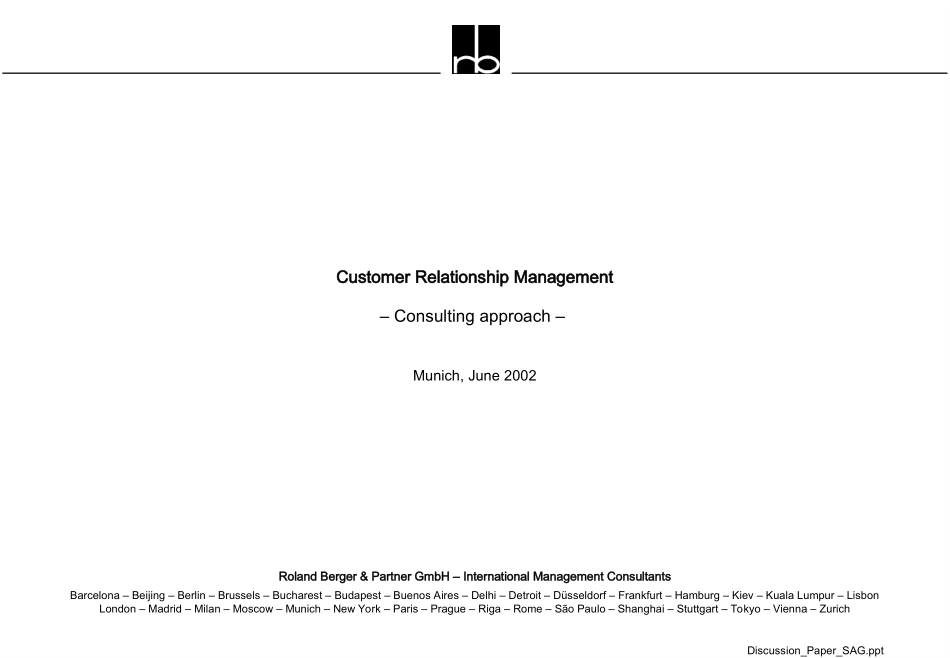 客户关系管理咨询步骤CRM(英文版).ppt_第1页