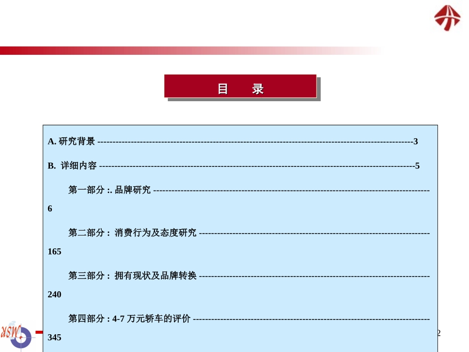 清雪-2003年度天津夏利品牌研究报告.ppt_第2页