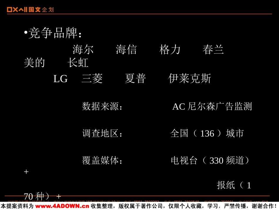 日力空调竞争品牌广告投放情况回顾.ppt_第3页