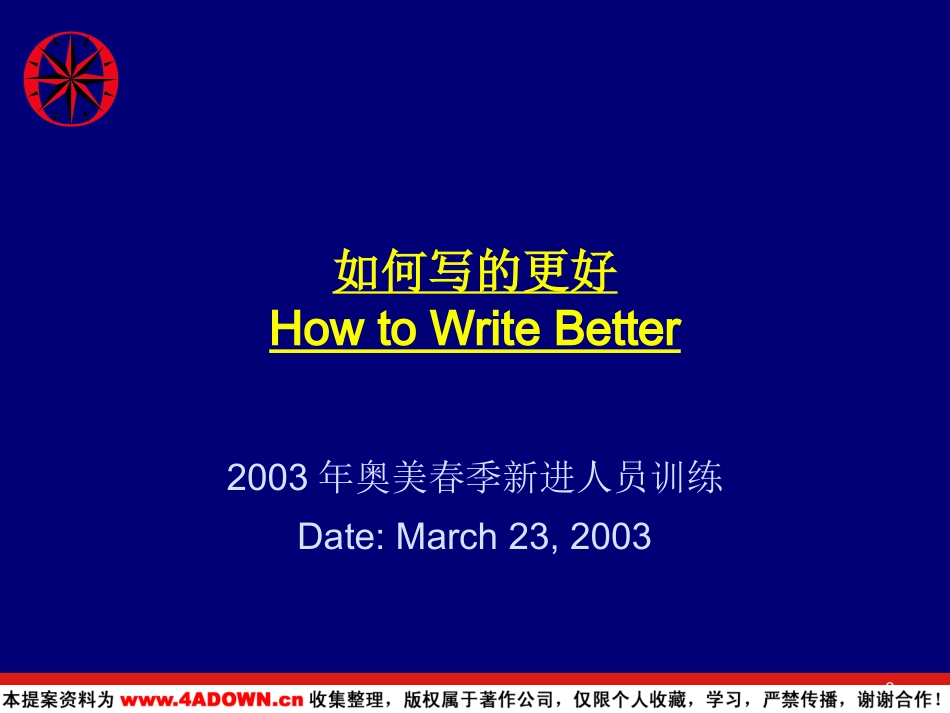 如何写的更好-2003年奥美春季新进人员训练.ppt_第2页