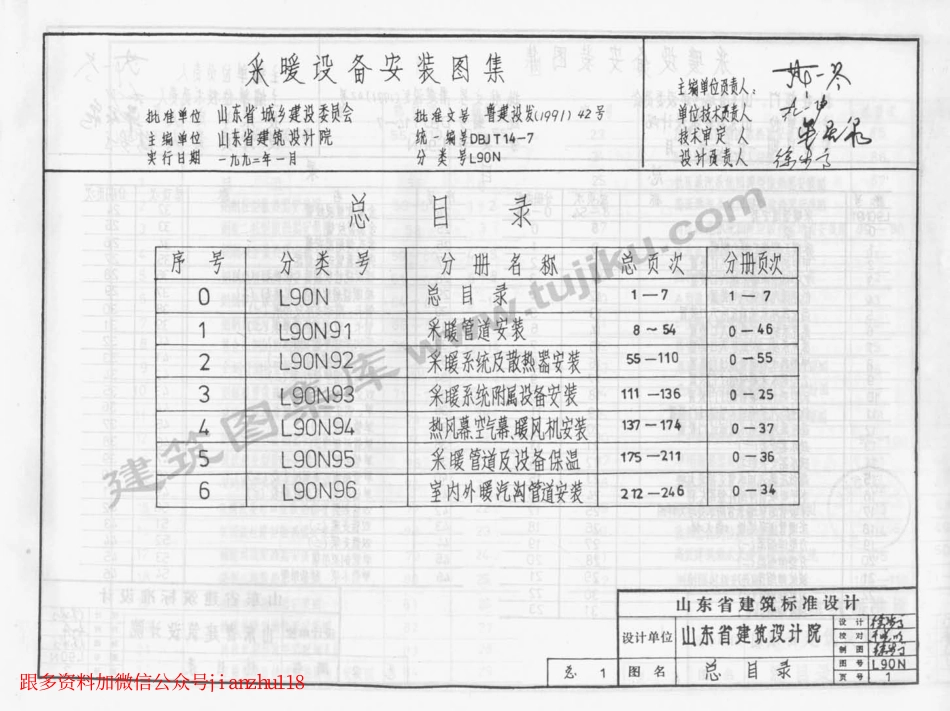 L90N91-96 采暖设备安装图集 合订本.pdf_第2页