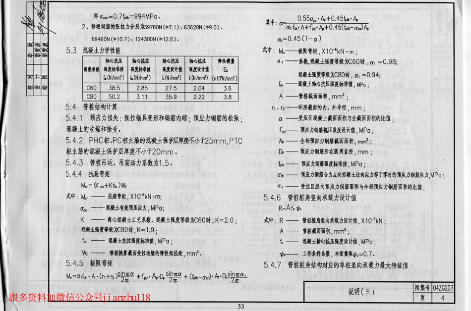 预应力混凝土桩图籍04ZG207（中南标）.pdf_第3页