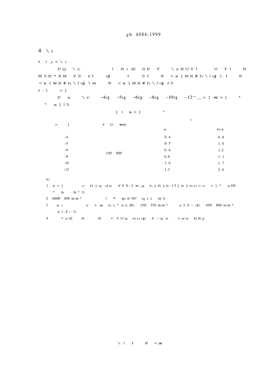 GB4084-1999 自应力混凝土输水管.pdf_第3页