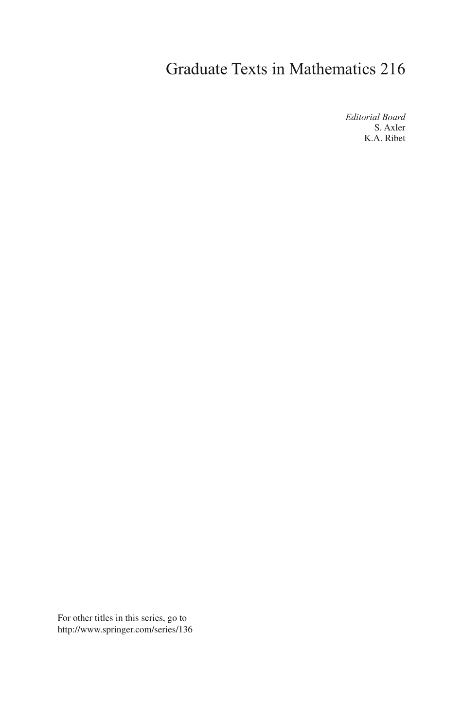 (GTM216)Matrices.pdf_第1页