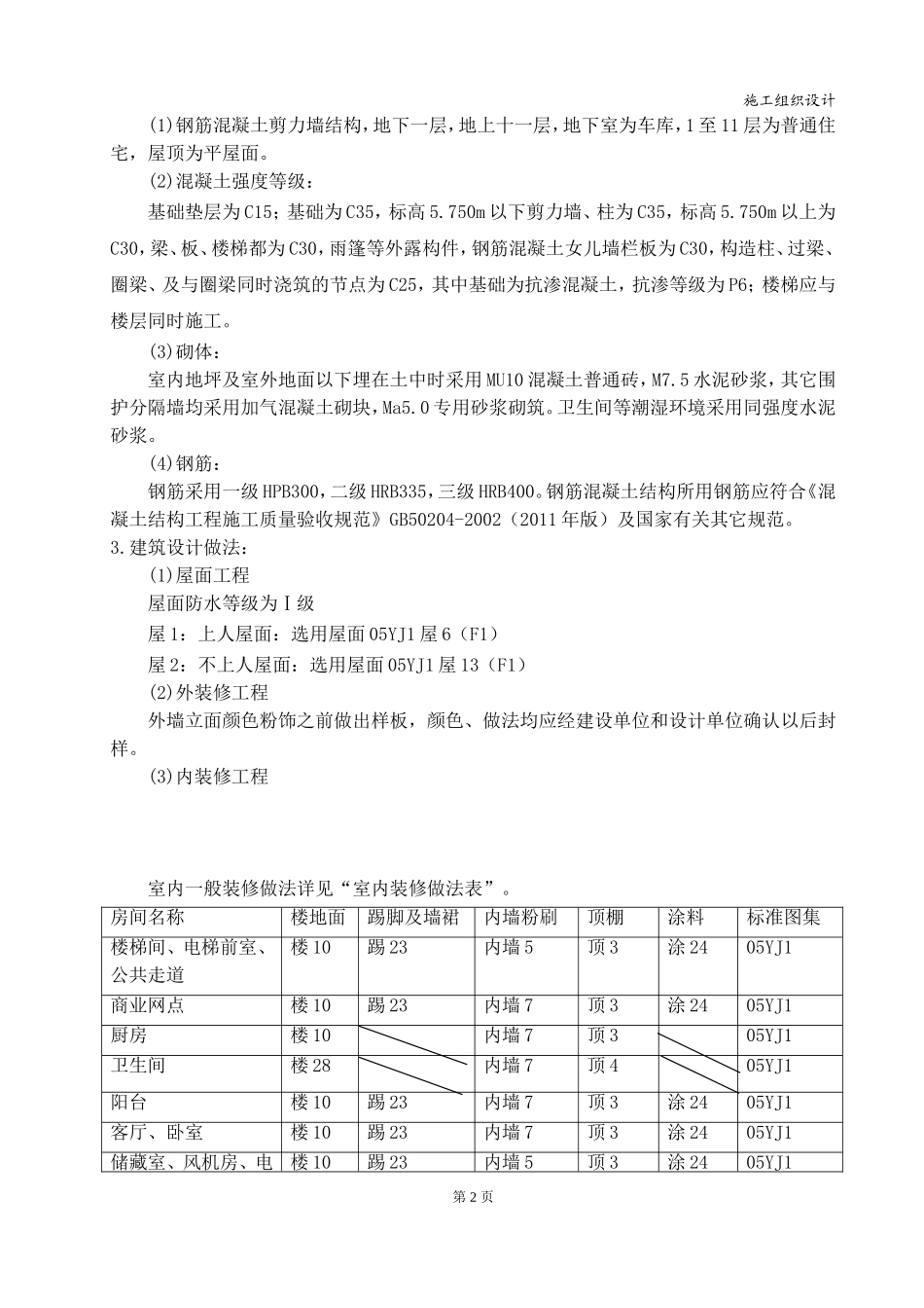 11层框剪结构施工组织设计(小严整理).doc_第2页