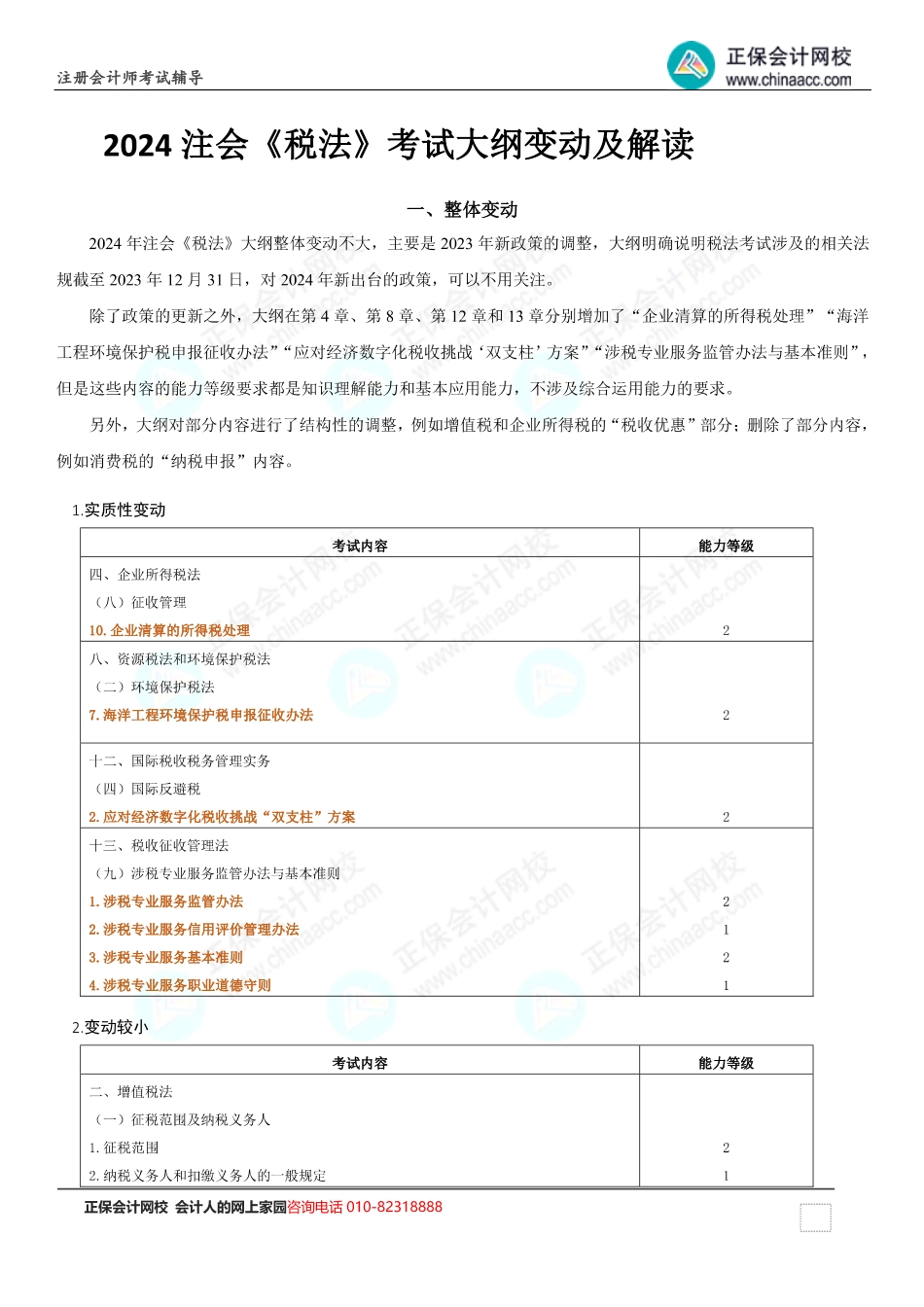 2024注会《税法》大纲变动解读.pdf_第1页