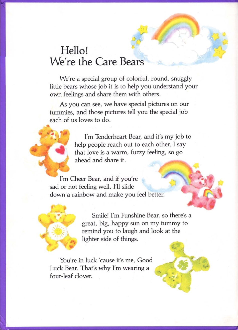 A Tale From the Care Bears - Your Best Wishes Can Come True (1984) (Tinkerhelly).pdf_第2页