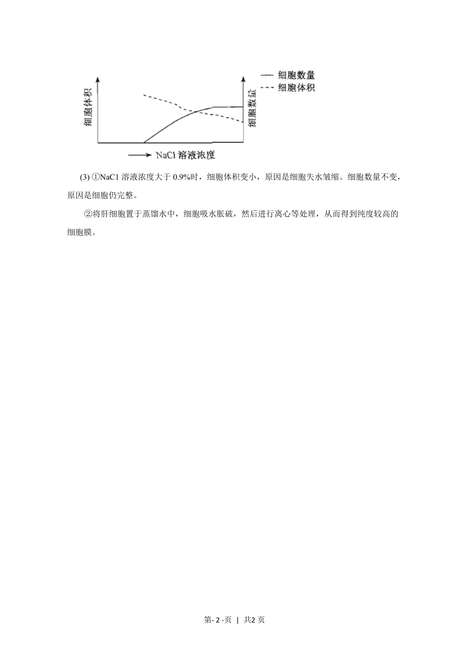 2015年高考生物试卷（浙江）（10月）（答案）.pdf_第2页