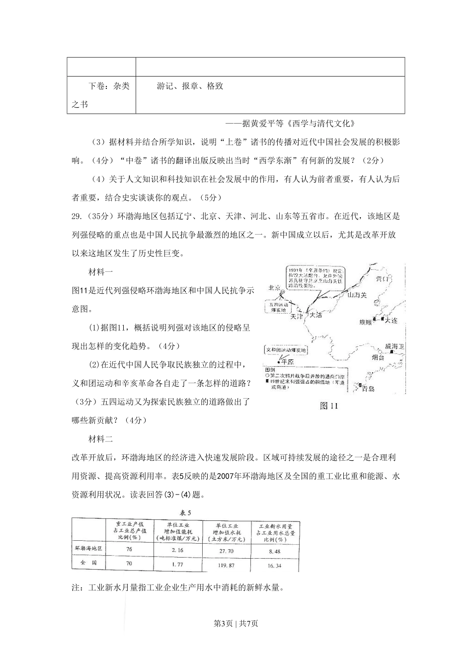 2009年高考历史试卷（山东）（解析卷）.pdf_第3页