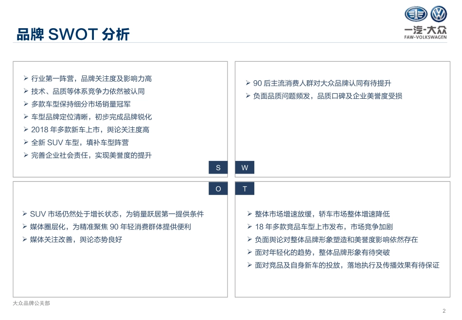 91.一汽大众品牌年度公关策略方案.ppt_第2页