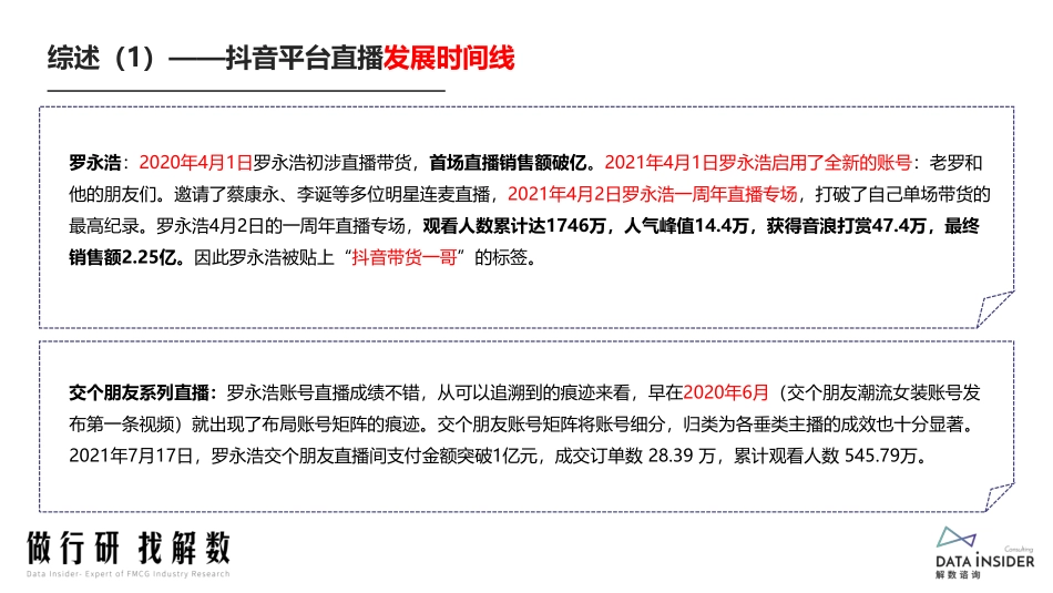 罗永浩&交个朋友—抖音直播账号矩阵拆解.pdf_第3页