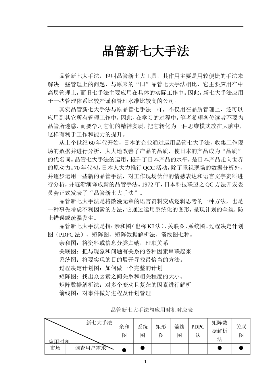 【质量管理】品管新七大手法带案例讲解.doc_第1页