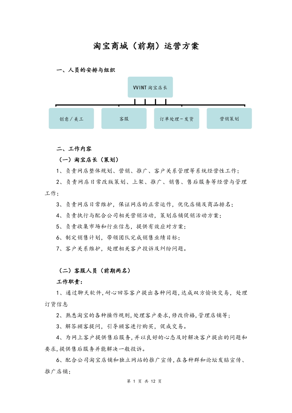 02--03-电子商务（前期）运营方案.docx_第1页