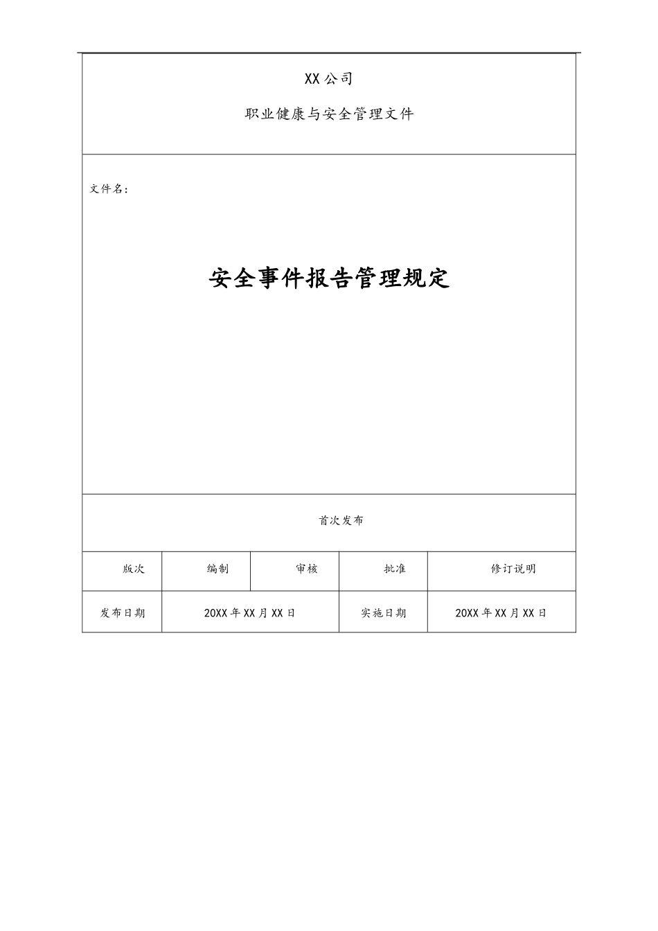 14-【作业程序】安全事件报告管理程序.doc_第1页