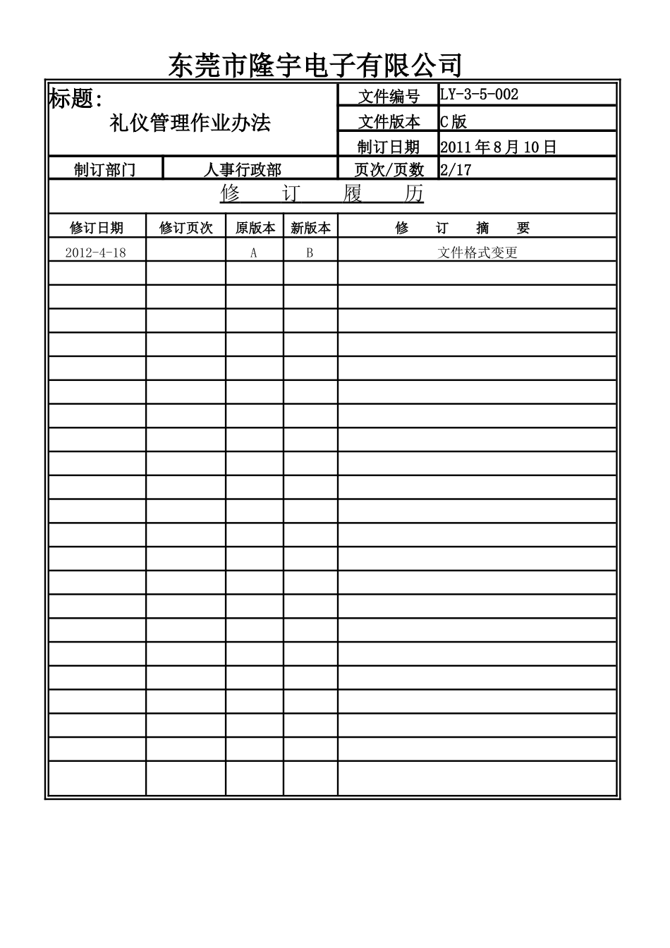 LY-3-5-002 礼仪管理作业办法.doc_第2页