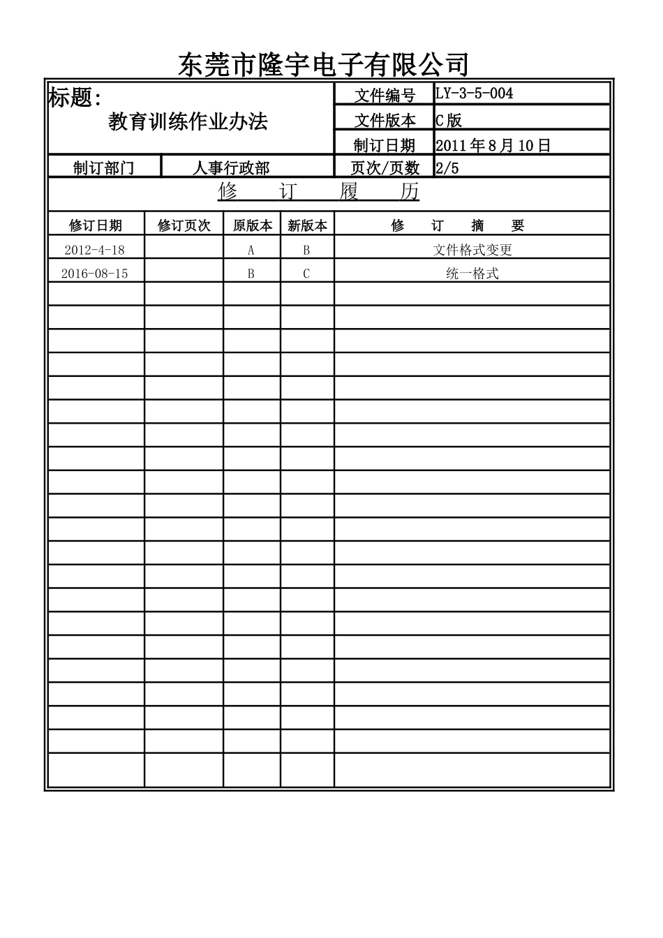 LY-3-5-004 教育训练作业办法.doc_第2页