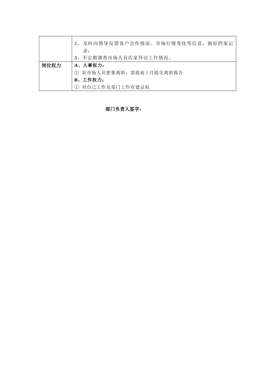 医美机构市场部人员岗位职责说明书(1).doc_第3页