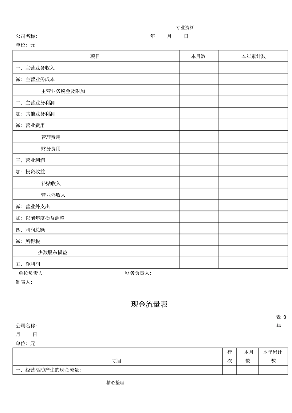 (完整)财务报表模板[全套],推荐文档(1).pdf_第3页