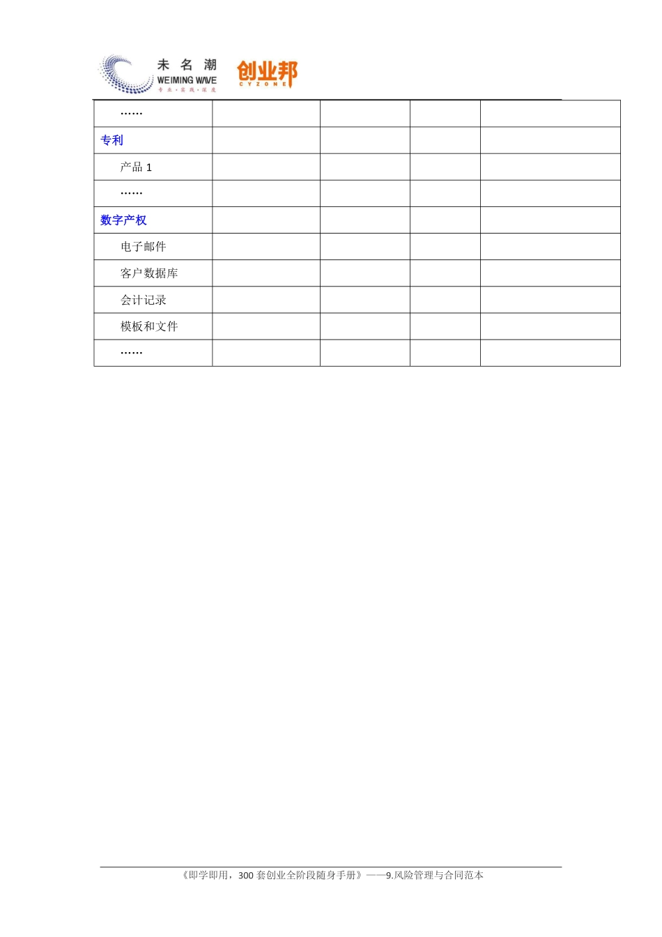 4如何保护你的知识产权（含知识产权保护记录模板）(1).pdf_第3页