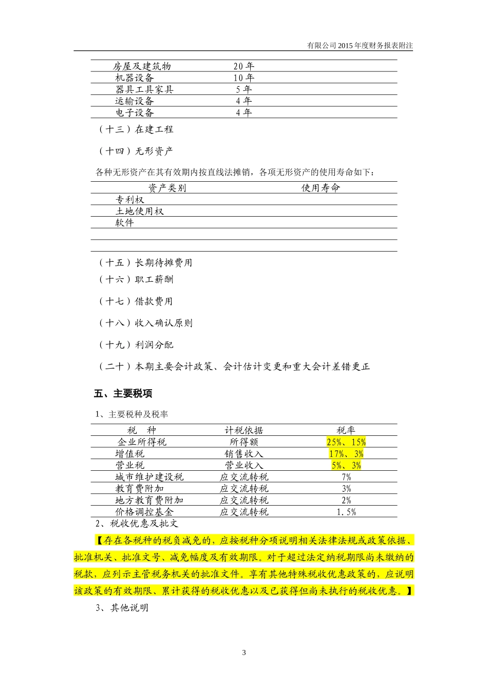 小企业准则--财务报表附注--模板(1).doc_第3页