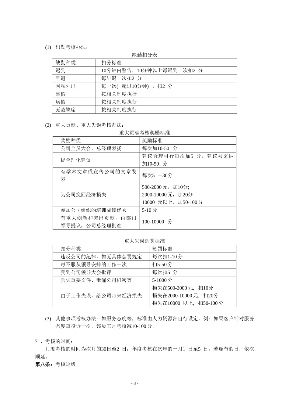 企业绩效考核制度及方案(实例)(1).doc_第3页