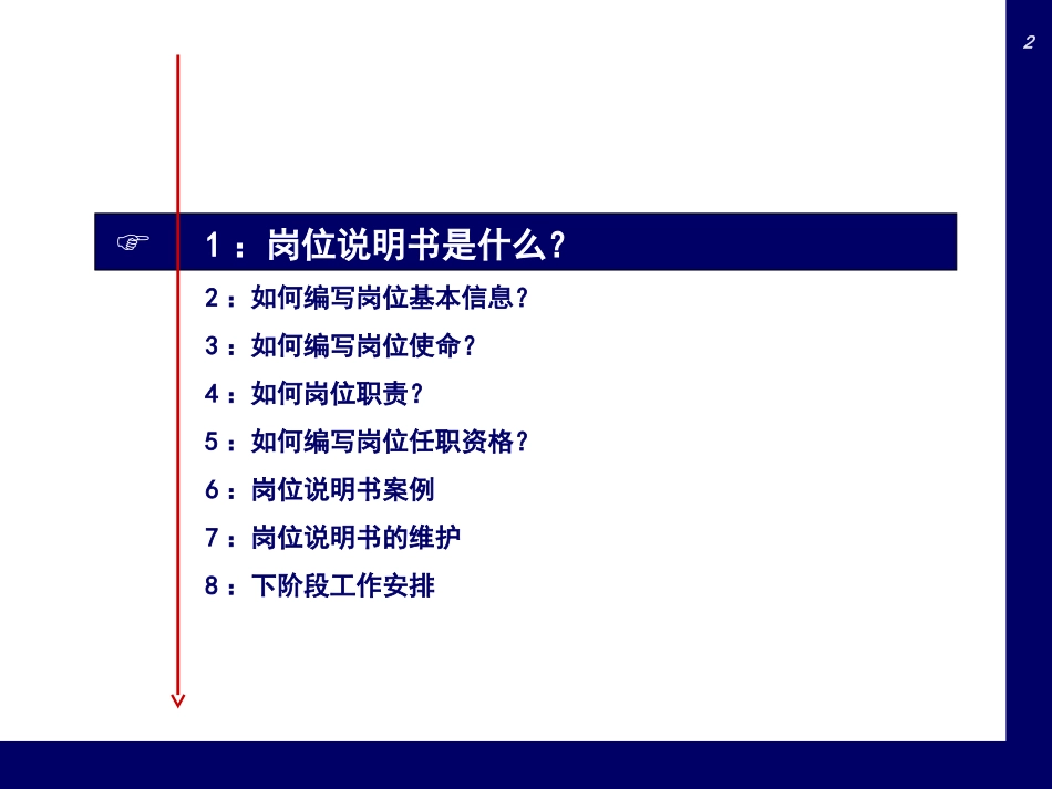 实操篇：如何编写岗位说明书（附详细范例）(1).ppt_第2页