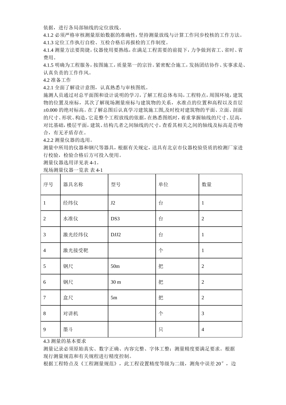 创业者家园A区5号楼施工测量方案.doc_第3页