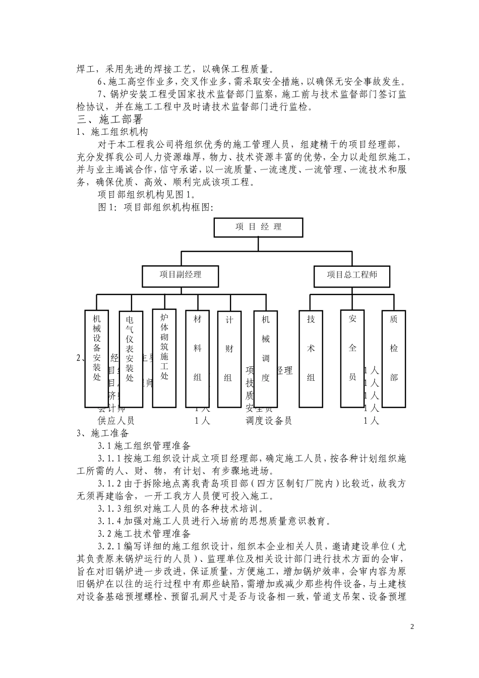 青岛某热力公司锅炉拆除、安装工程施工组织设计.doc_第3页