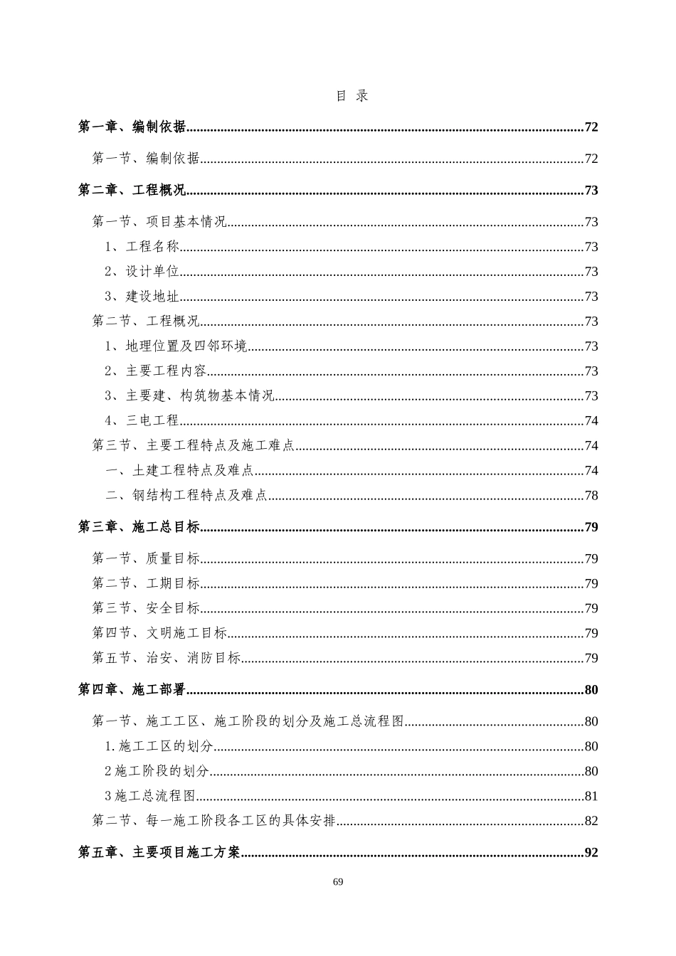 安徽某复合肥成品库施工组织设计（框架结构 轻钢屋顶）.doc_第1页