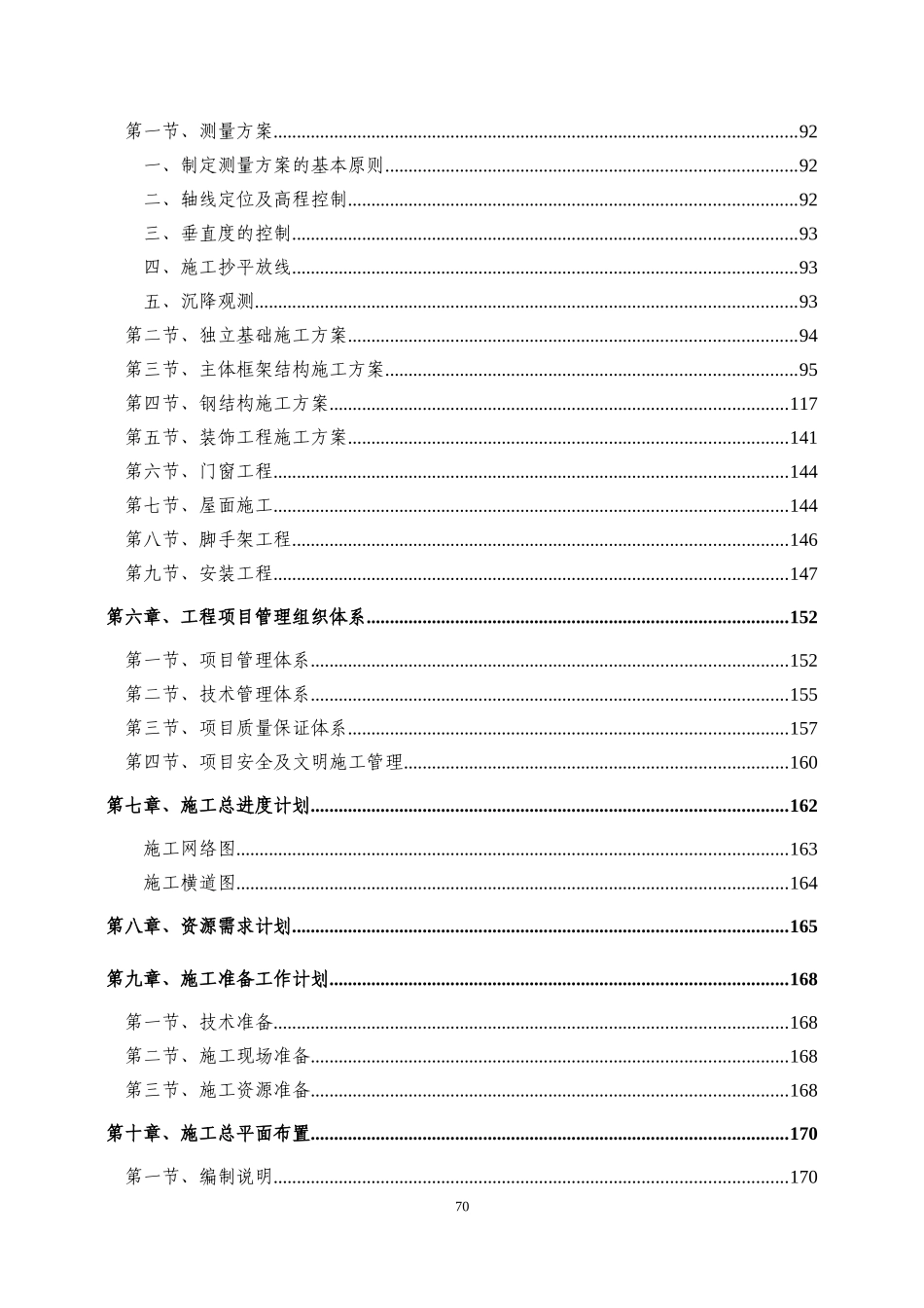 安徽某复合肥成品库施工组织设计（框架结构 轻钢屋顶）.doc_第2页