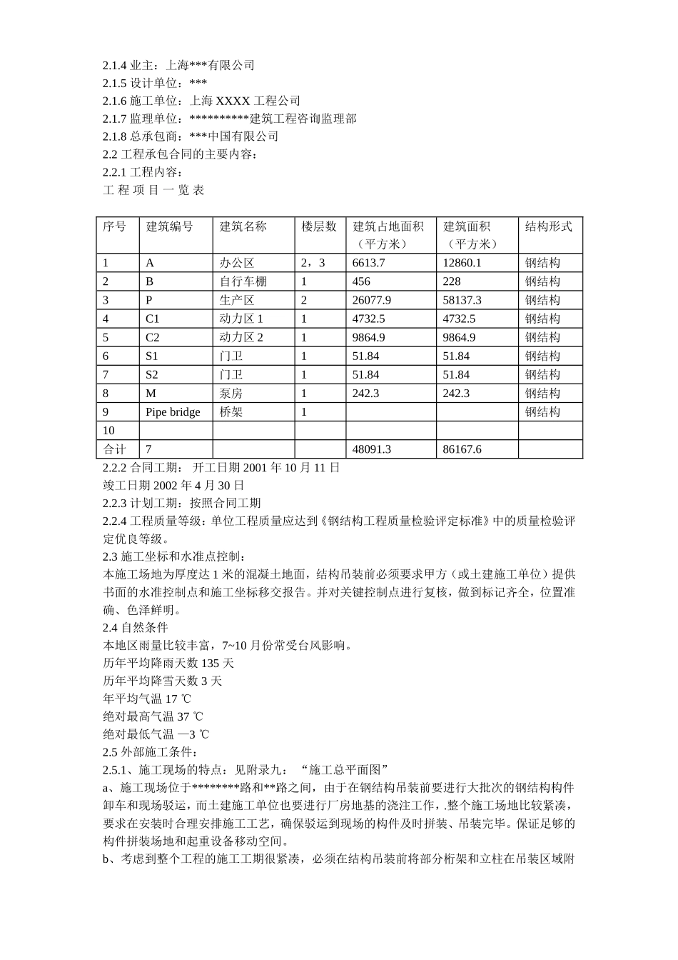 20-上海某厂房钢结构安装工程施工组织设计.doc_第3页