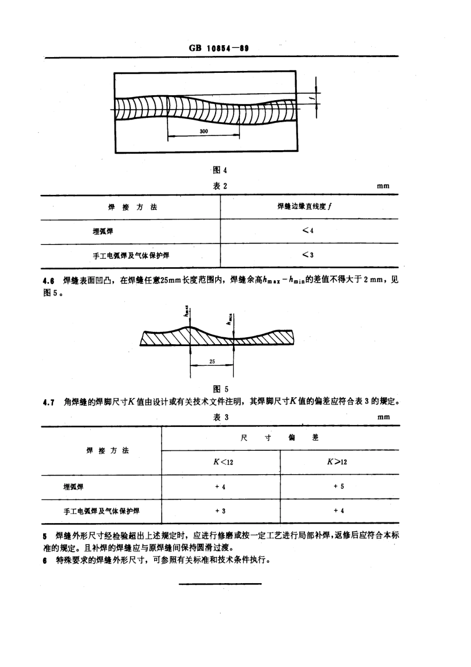 GB10854-89钢结构焊缝外形尺寸.pdf_第3页