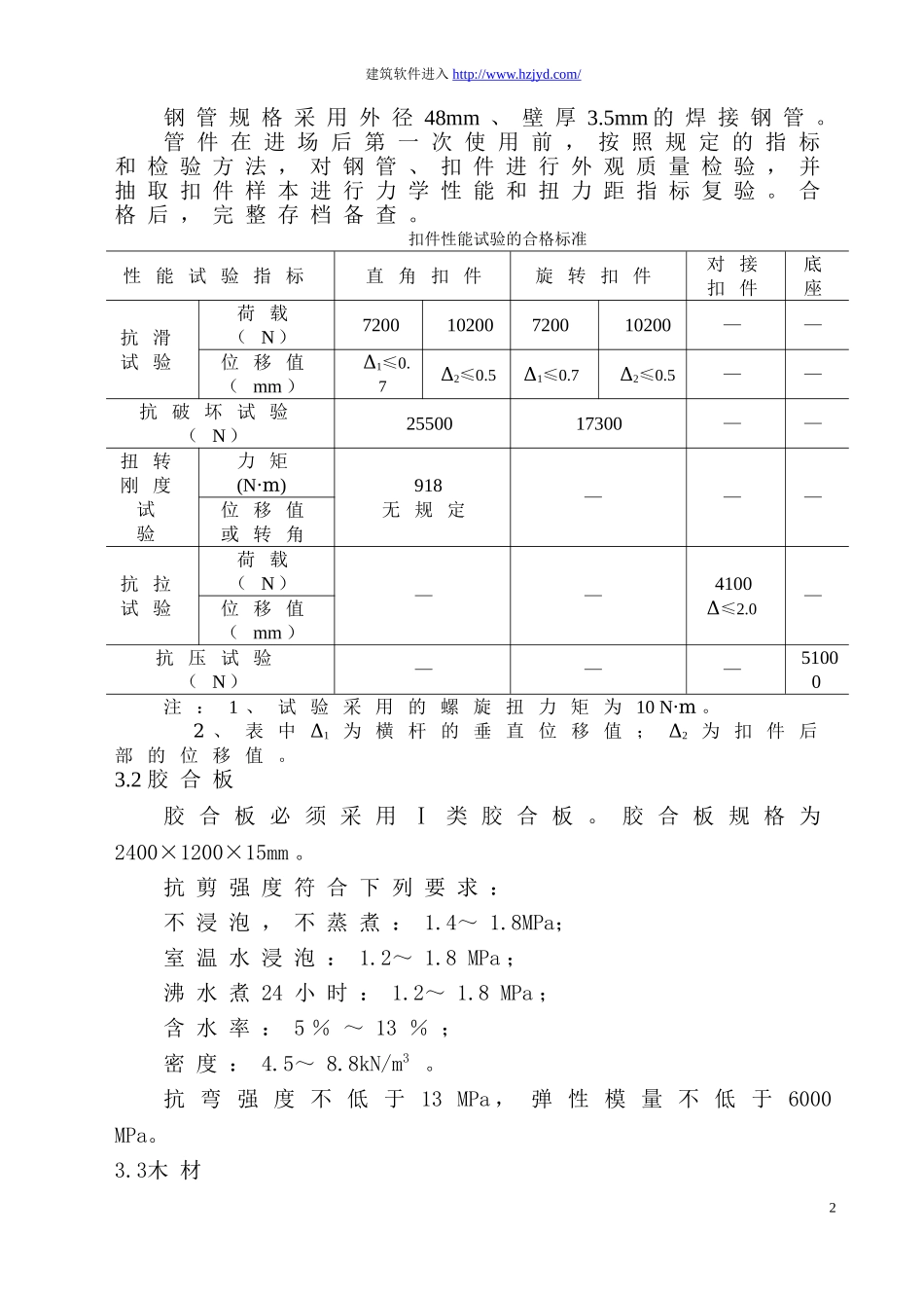 某高速公路现浇箱梁支架模板专项施工方案.doc_第2页