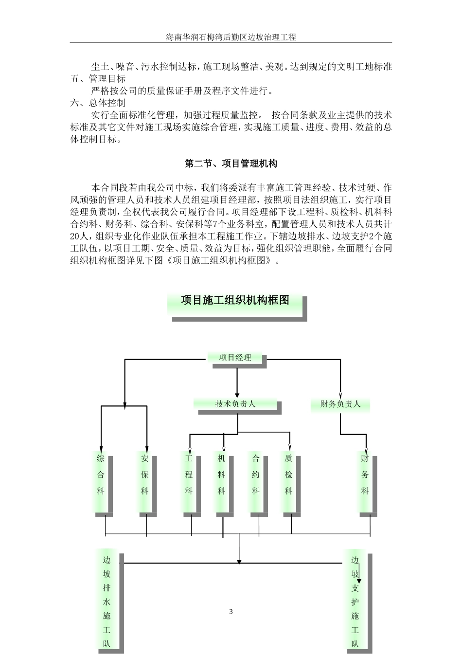 海南华润石梅湾后勤区边坡治理工程施工组织设计(1).doc_第3页