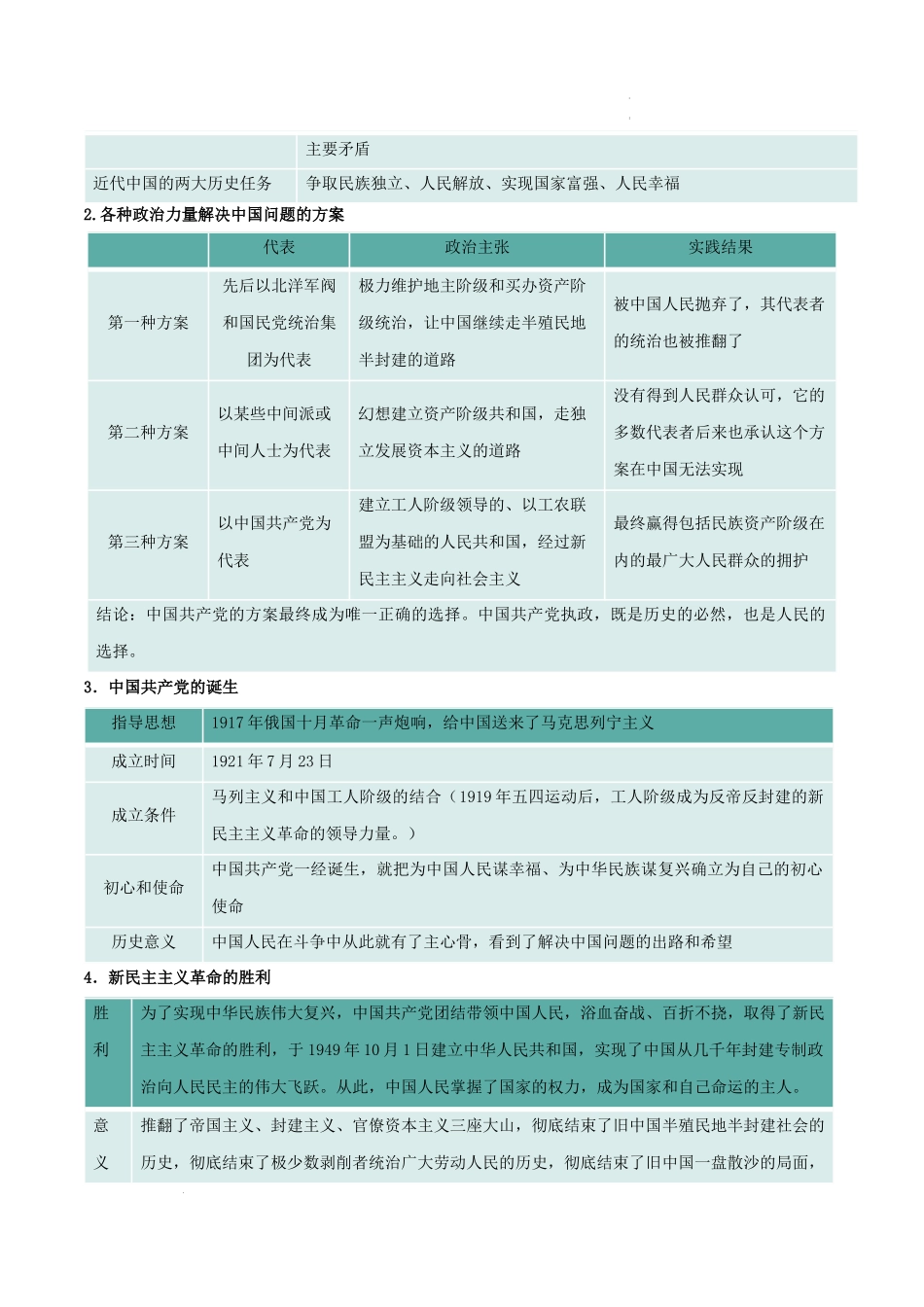 必修三《政治与法治》【核心考点】-2025年高考政治一轮复习知识清单.docx_第3页