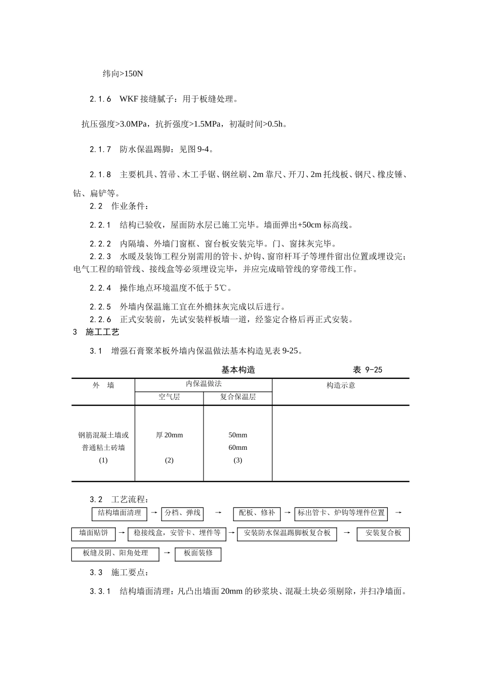 020增强石膏聚苯复合板外墙内保温施工工艺 (2).doc_第2页