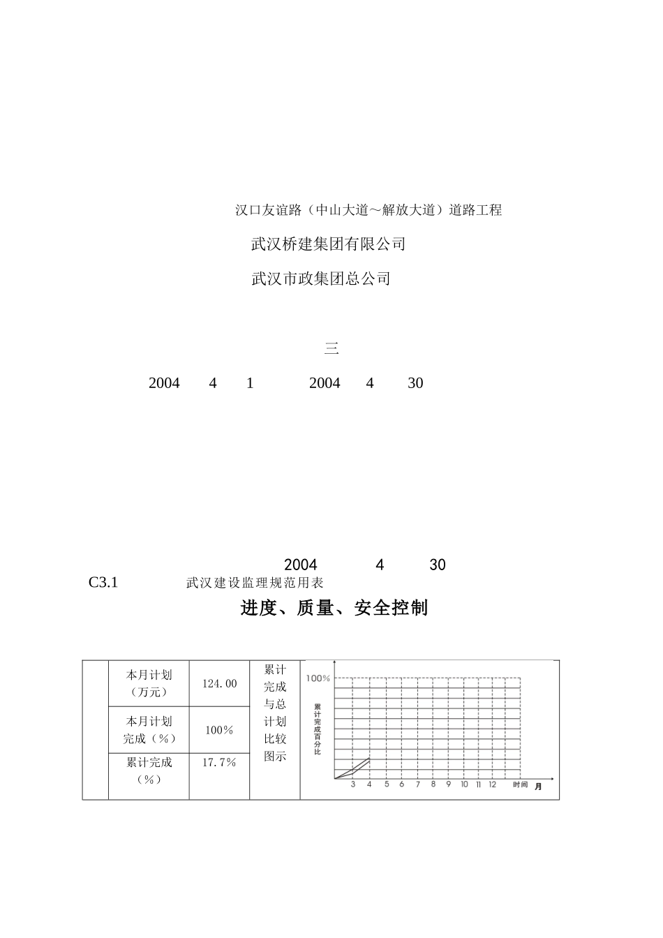 武汉建设监理规范用表(2004年4月30日).doc_第1页