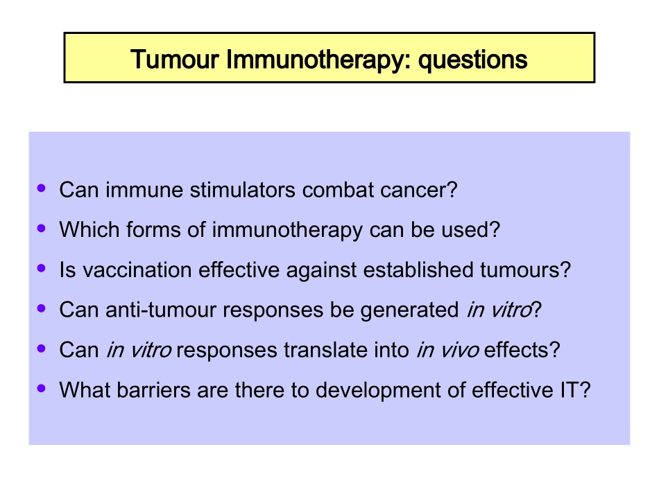 JHTumour Immunotherapy.ppt_第3页