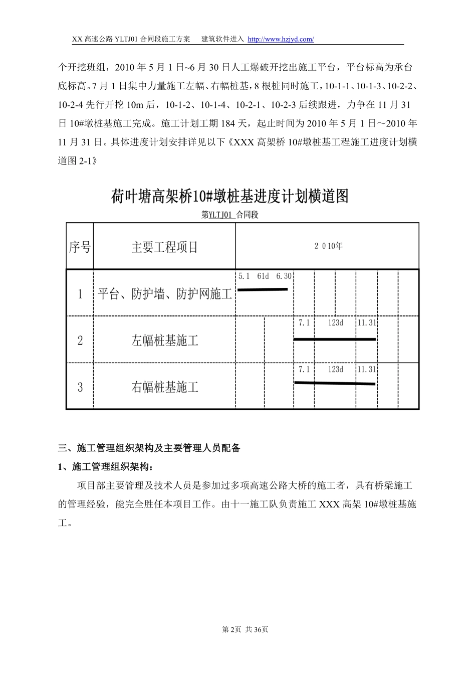 某高速公路高架桥桥墩桩基施工技术方案.pdf_第2页