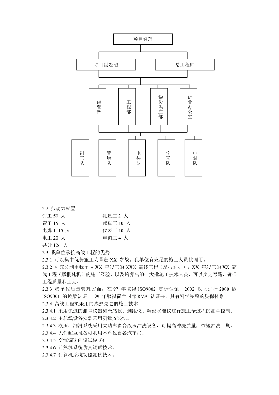 某高速线材工程机电设备安装施工组织设计.pdf_第3页