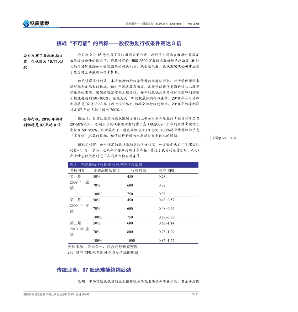 公司发布了股权激励方案_行权价为1611元股.pdf_第2页