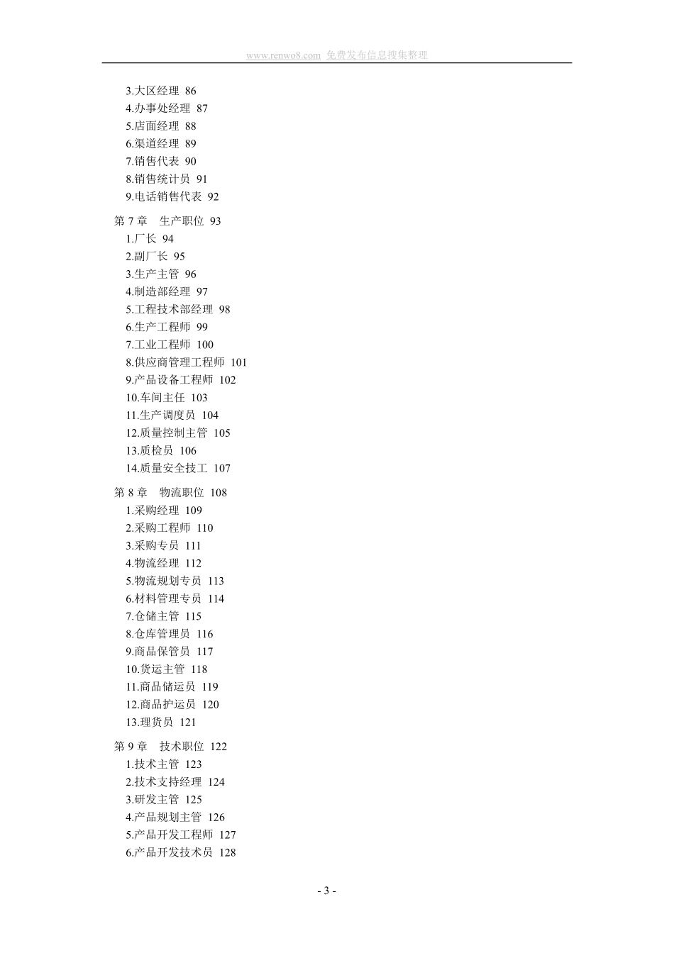 公司所有人员职位说明书及绩效考核表格范本.pdf_第3页