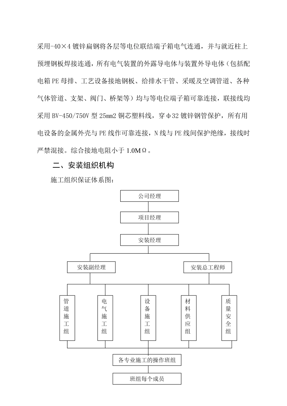 号厂房工程电气、给排水施工组织设计（陪标2）.pdf_第3页