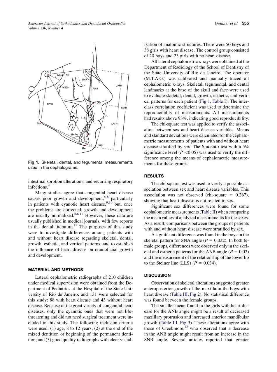 Goldner_2009_American-Journal-of-Orthodontics-and-Dentofacial-Orthopedics.pdf_第2页