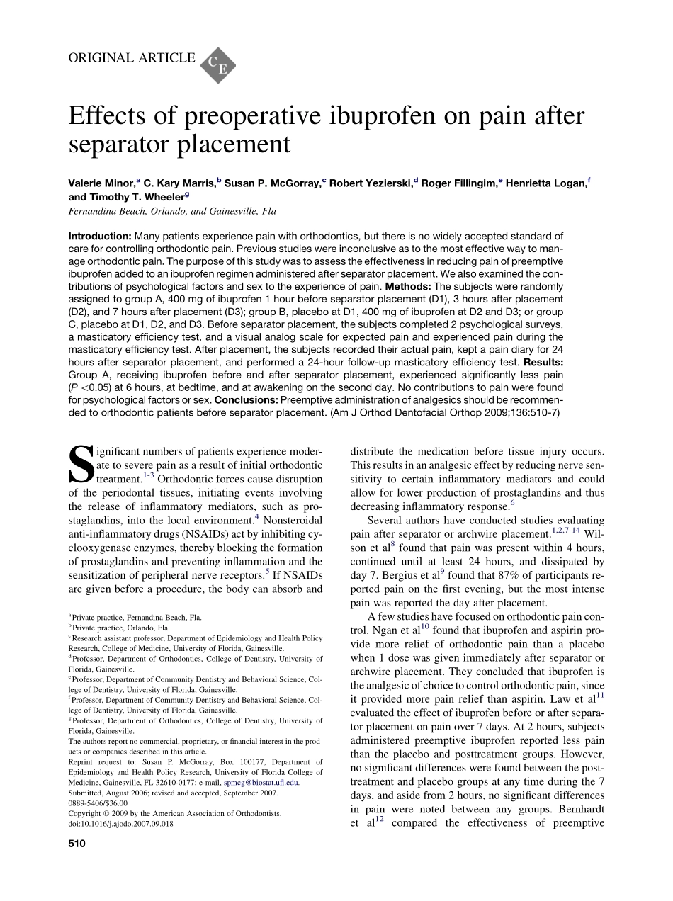 Minor_2009_American-Journal-of-Orthodontics-and-Dentofacial-Orthopedics.pdf_第1页