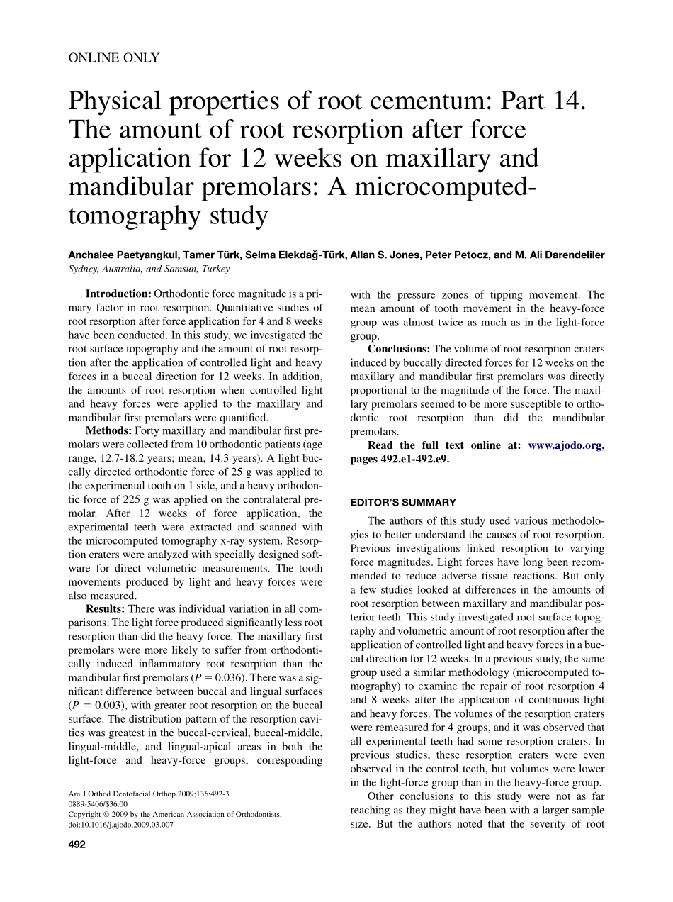 Paetyangkul_2009_American-Journal-of-Orthodontics-and-Dentofacial-Orthopedics_1.pdf_第1页