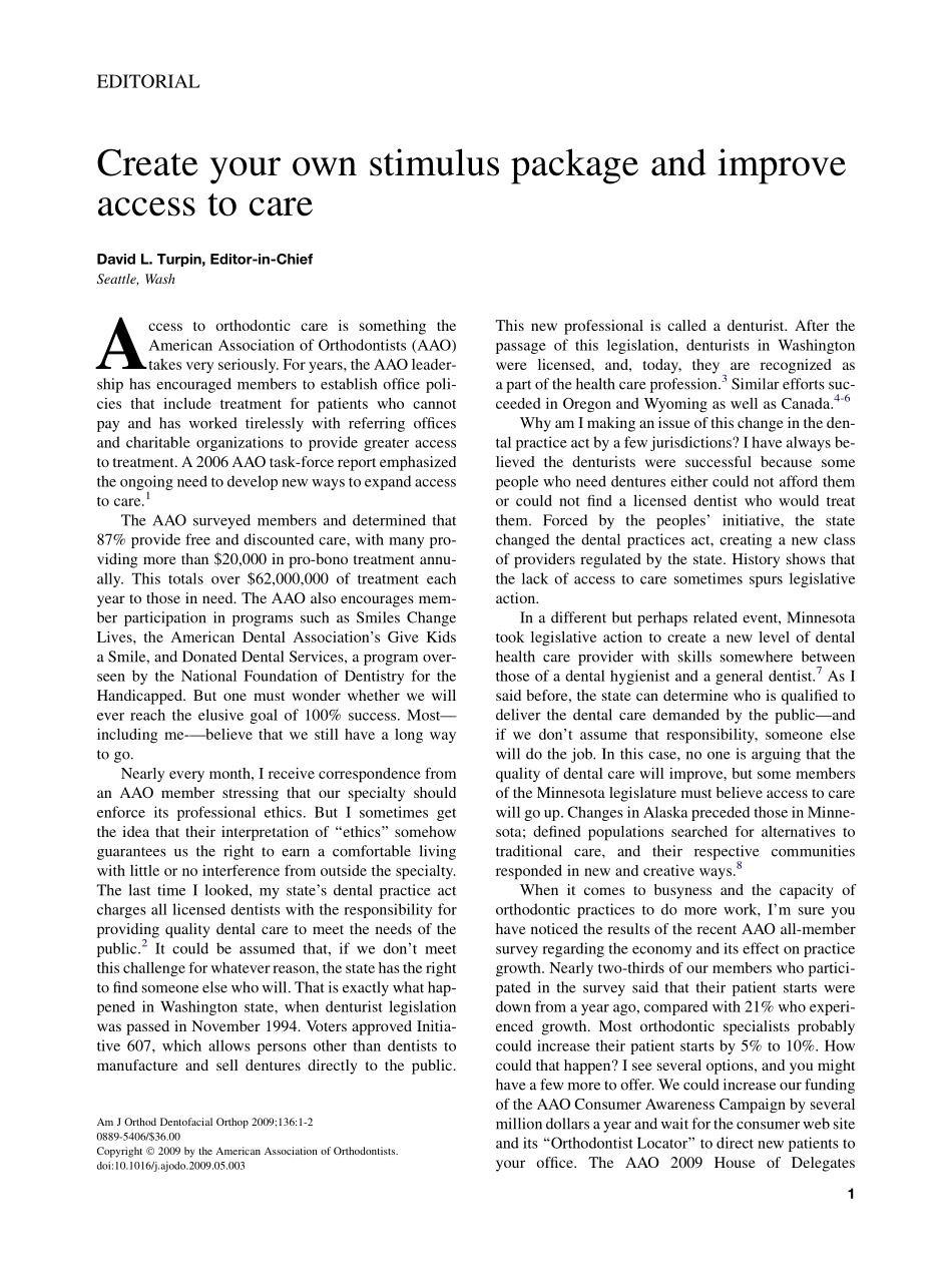 Turpin_Create-your-own-stimulus-package-and-improve-access-to-care_2009.pdf_第1页