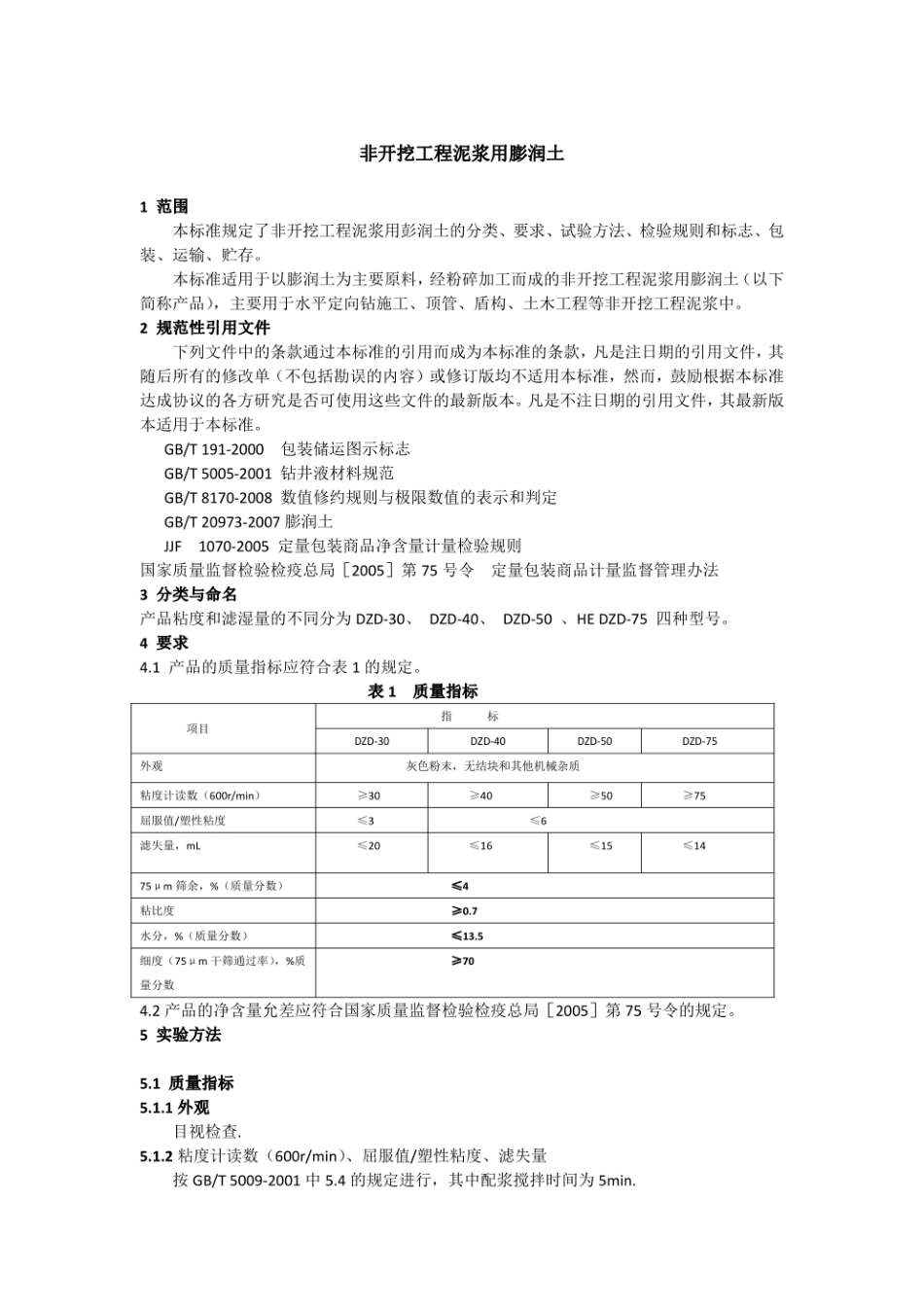 Q_320111HLT01-2020非开挖工程泥浆用膨润土最新.pdf_第1页