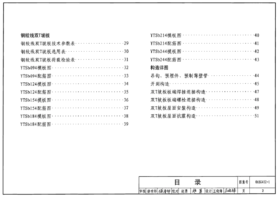 06SG432-1 预应力混凝土双T板(坡板,宽度2.4m).pdf_第2页