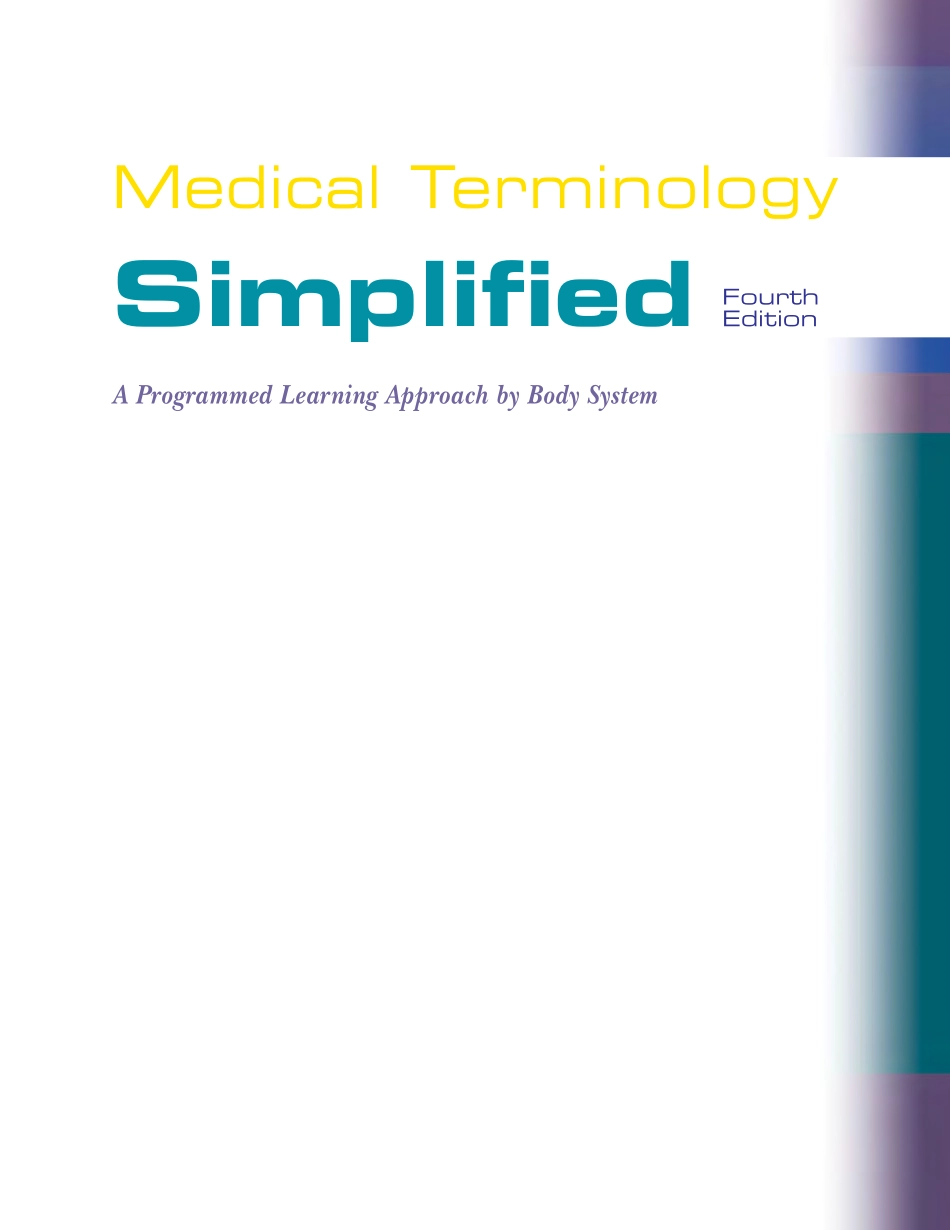 图解程序学习医学术语（2009高清英文版）medical terminology simplified.pdf.pdf_第2页